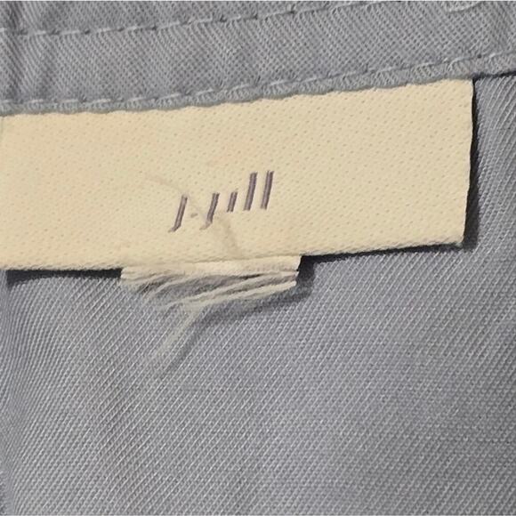 J. Jill Chambray Blue Lace Front Tunic Blouse Plus Size 3X - Picture 7 of 8